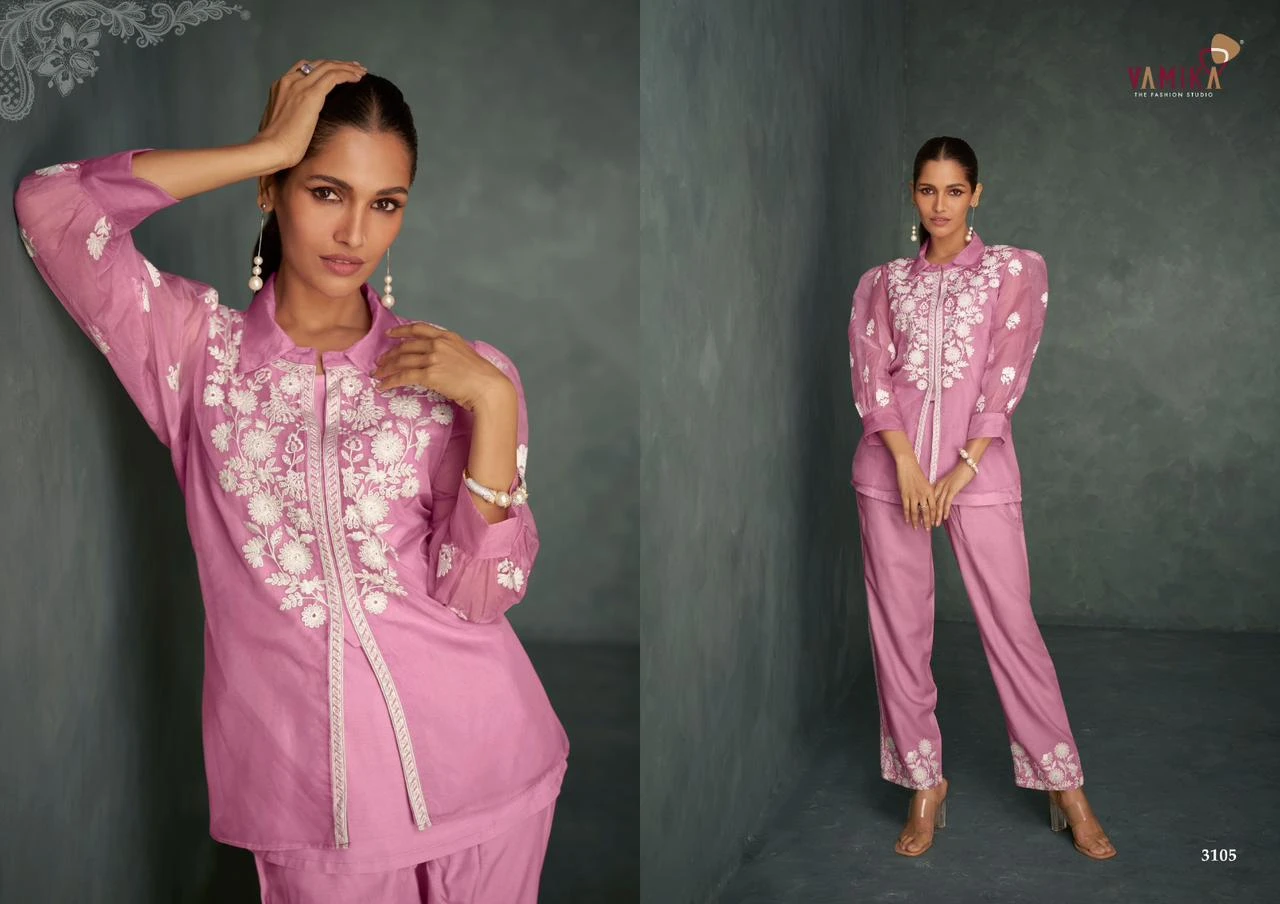 Vamika Rabya Vol 1 Heavy Organza Wholesale Designer Kurti with Pant Catalog — Wholesale Kurtis, MPA wholesale from Surat — Photo 2